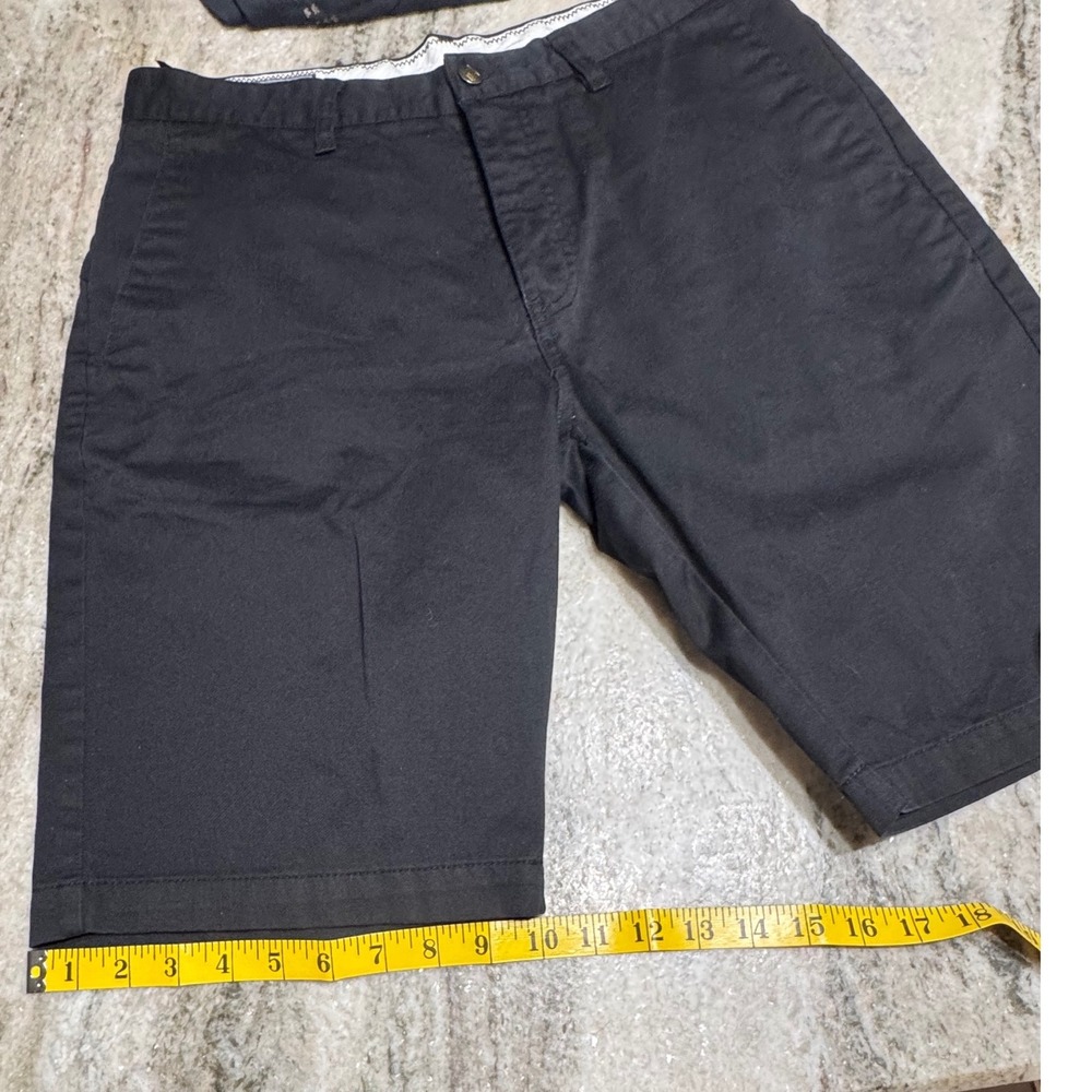 Volcom Shorts Mens 33 Black Chino Skate Flat Front Casual JEH01-0220-01 - Picture 5 of 13